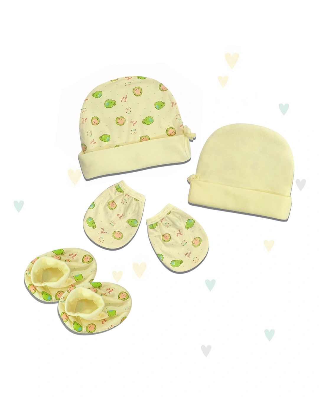 Bộ nón, bao tay, bao chân BabyMommy - Màu ngẫu nhiên (từ 0 - 1 tháng) 3