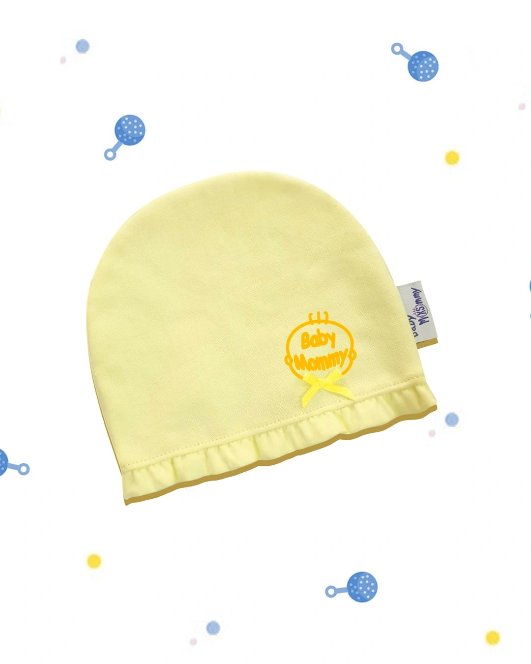 Nón sơ sinh bèo bé gái BabyMommy - Màu ngẫu nhiên (0 - 6 tháng) 3