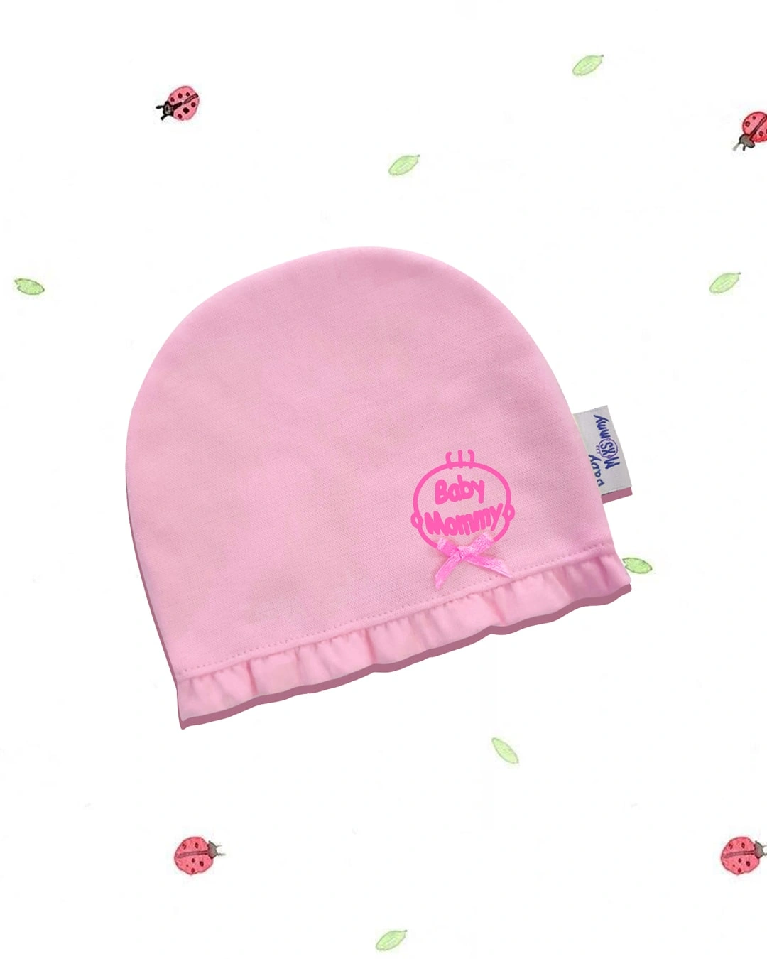 Nón sơ sinh bèo bé gái BabyMommy - Màu ngẫu nhiên (0 - 6 tháng) 4