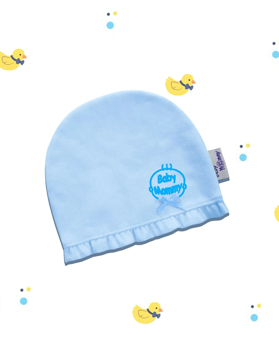 Nón sơ sinh bèo bé gái BabyMommy - Màu ngẫu nhiên (0 - 6 tháng) 5