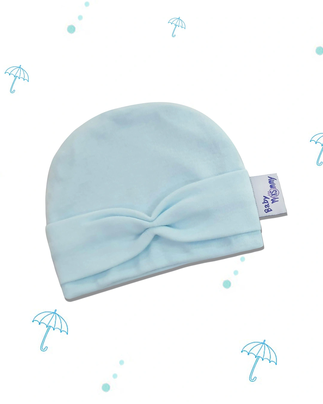 Nón sơ sinh nơ bé gái BabyMommy - Màu ngẫu nhiên (0 - 6 tháng) 6