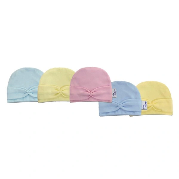 Nón sơ sinh nơ bé gái BabyMommy - Màu ngẫu nhiên (0 - 6 tháng) 1