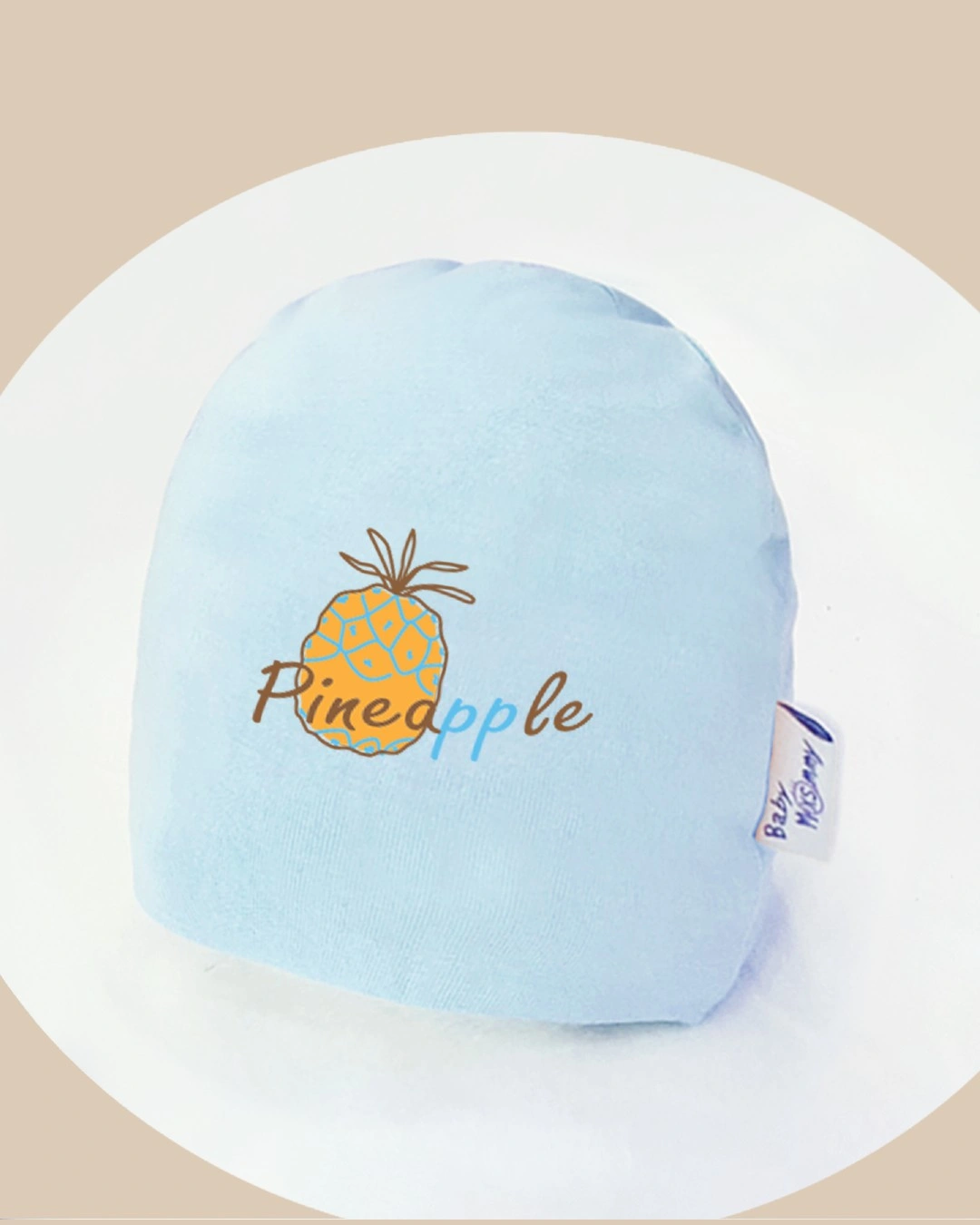 Nón sơ sinh 2 lớp in trái cây BabyMommy - Màu ngẫu nhiên (0 - 6 tháng) 6