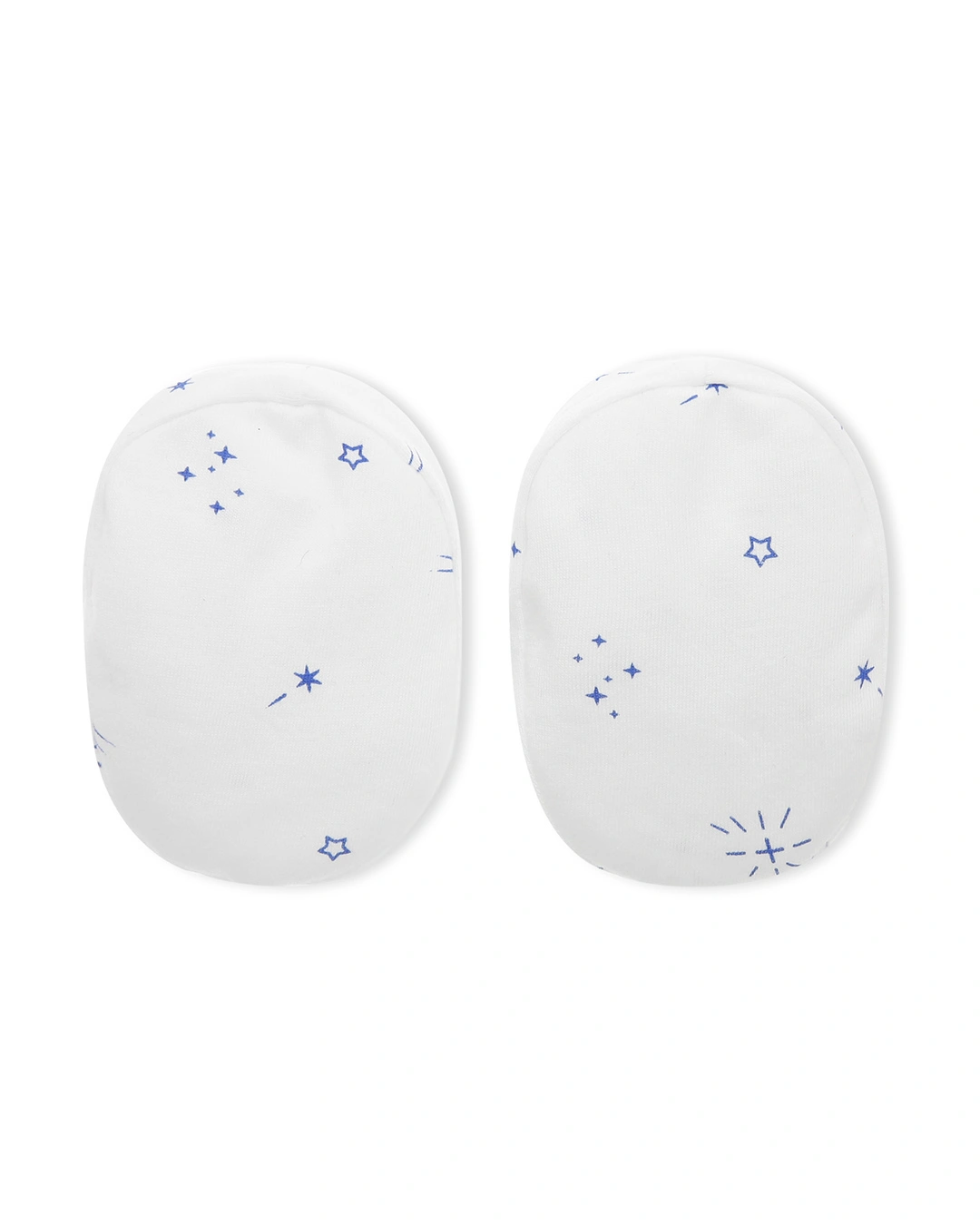 Set nón, bao tay bao chân in hình cây thông IQ Baby màu trắng (0 - 3 tháng) 16