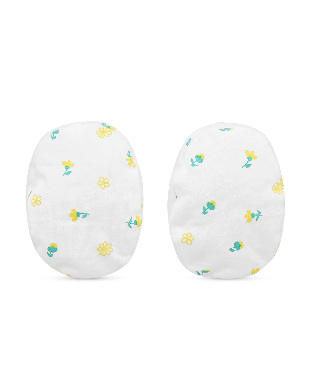 Set nón, bao tay bao chân in hoa Lullaby NH283V màu trắng (0 - 3 tháng) 9