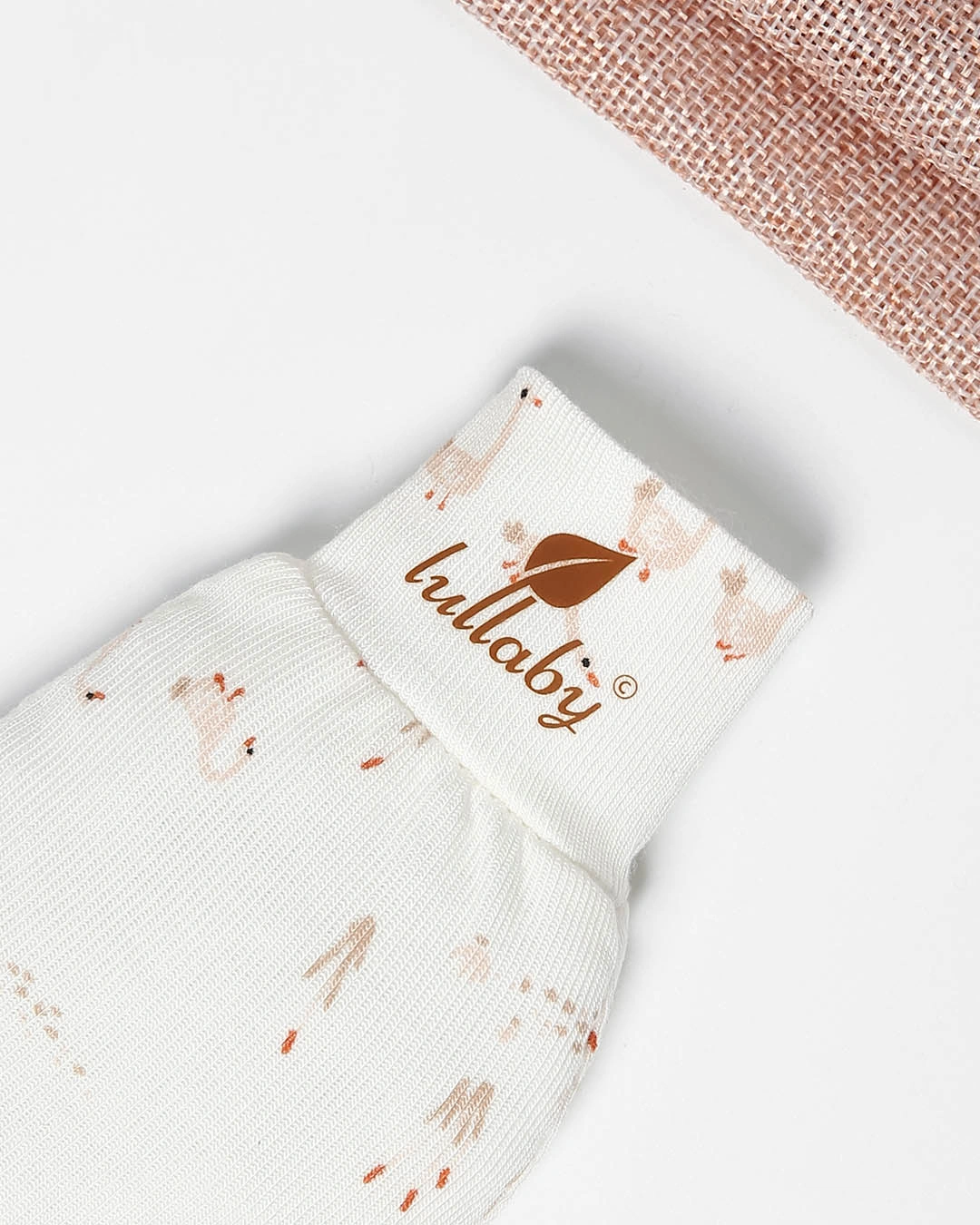 Set nón, bao tay bao chân in hình đa sắc Lullaby NH847R màu trắng (0 - 1 tháng) 34