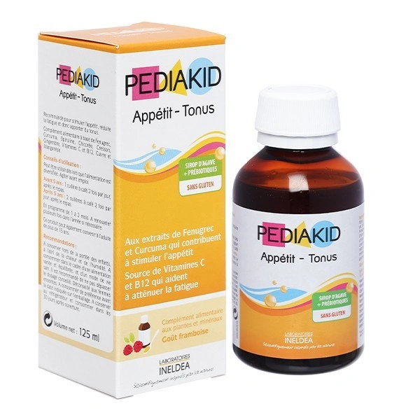 Siro Pediakid Appetit Tonus kích thích ăn ngon 125 ml (từ 6 tháng) 1