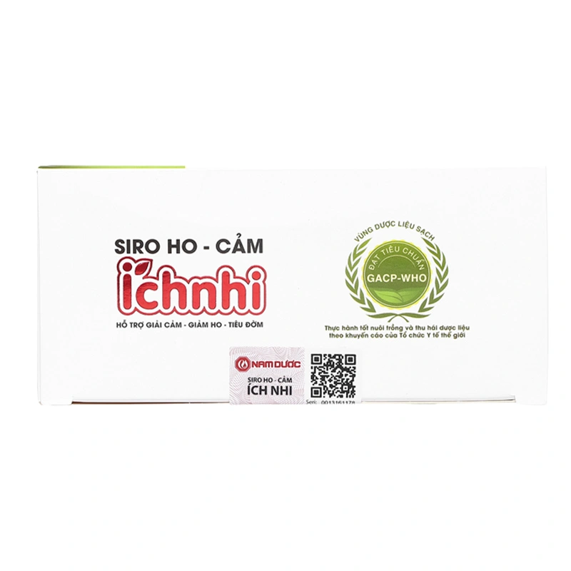 Siro Nam Dược Ích Nhi giảm ho, cảm và tiêu đờm, 30 gói dạng uống (từ 0 tháng) 5