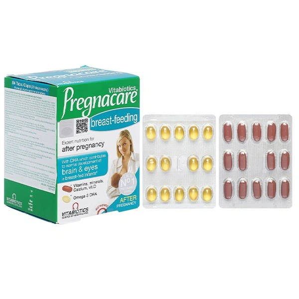 Vitabiotics Pregnacare breast-feeding bổ sung vitamin và khoáng chất, 84 viên dạng viên 1