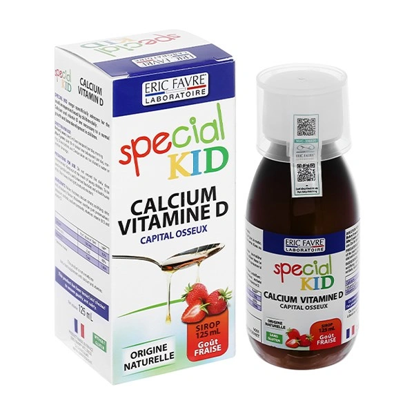 Siro Special Kid Calcium Vitamine D phát triển chiều cao 125 ml (từ 2 tuổi) 1
