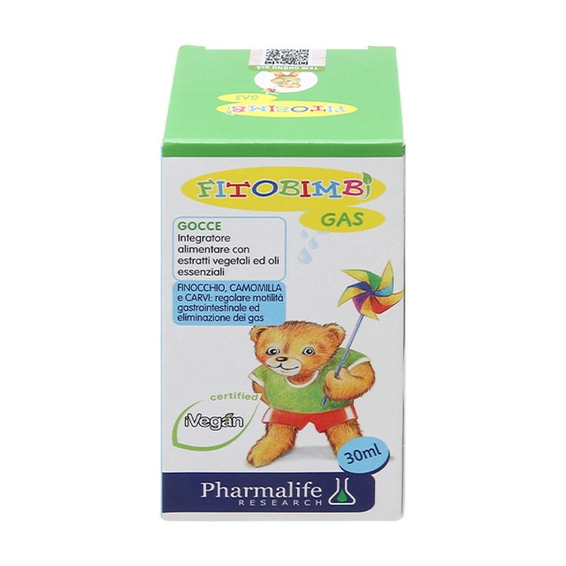 Fitobimbi Gas hỗ trợ tăng cường tiêu hóa, 30 ml dạng nhỏ giọt (1 - 12 tuổi) 2