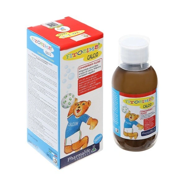 Siro Fitobimbi Calcio phát triển hệ xương và răng 200 ml (từ 6 tháng) 1