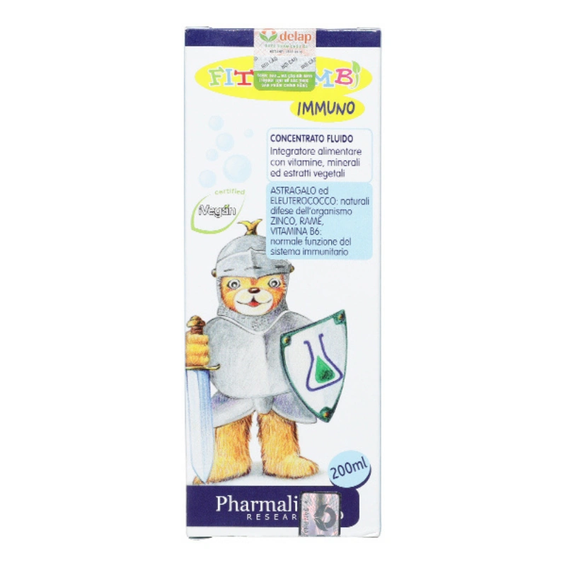 Siro Fitobimbi Immuno bổ sung vitamin hương táo, 200 ml dạng uống (6 tháng - 12 tuổi) 3