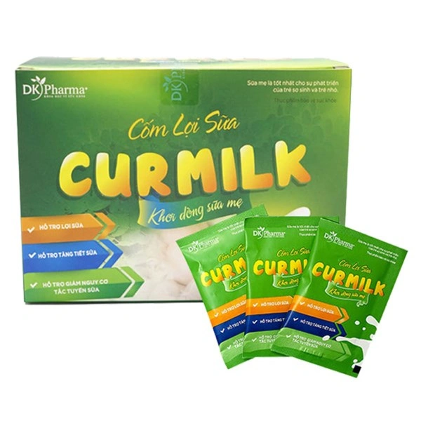 Cốm DK Pharma Curmilk hỗ trợ lợi sữa 20 gói 1