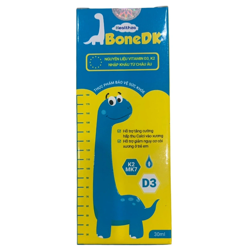 Siro Herbland Healthza BoneDK D3+K2 hỗ trợ hấp thu canxi 30 ml (từ 6 tháng) 3