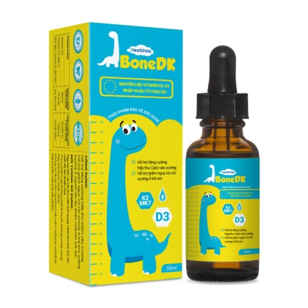 Siro Herbland Healthza BoneDK D3+K2 hỗ trợ hấp thu canxi 30 ml (từ 6 tháng) 1