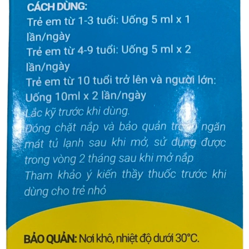 Siro Herbland Healthza BoneDK Calci hỗ trợ phát triển xương và răng 180 ml (từ 1 tuổi) 5