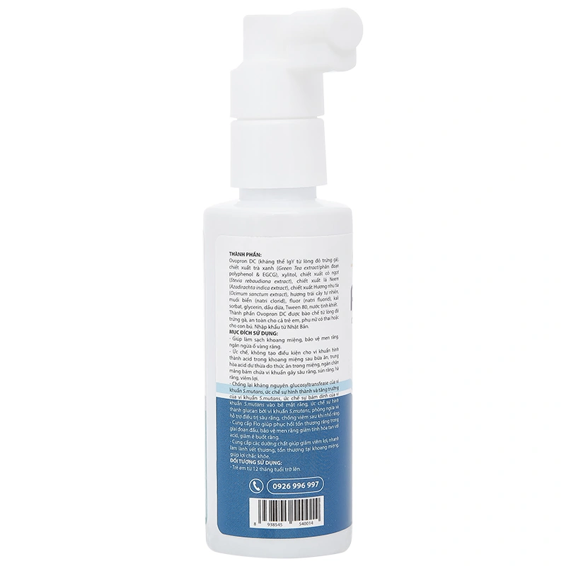 Richkid chống sâu răng hương trái cây, 50 ml dạng xịt (từ 1 tuổi) 7