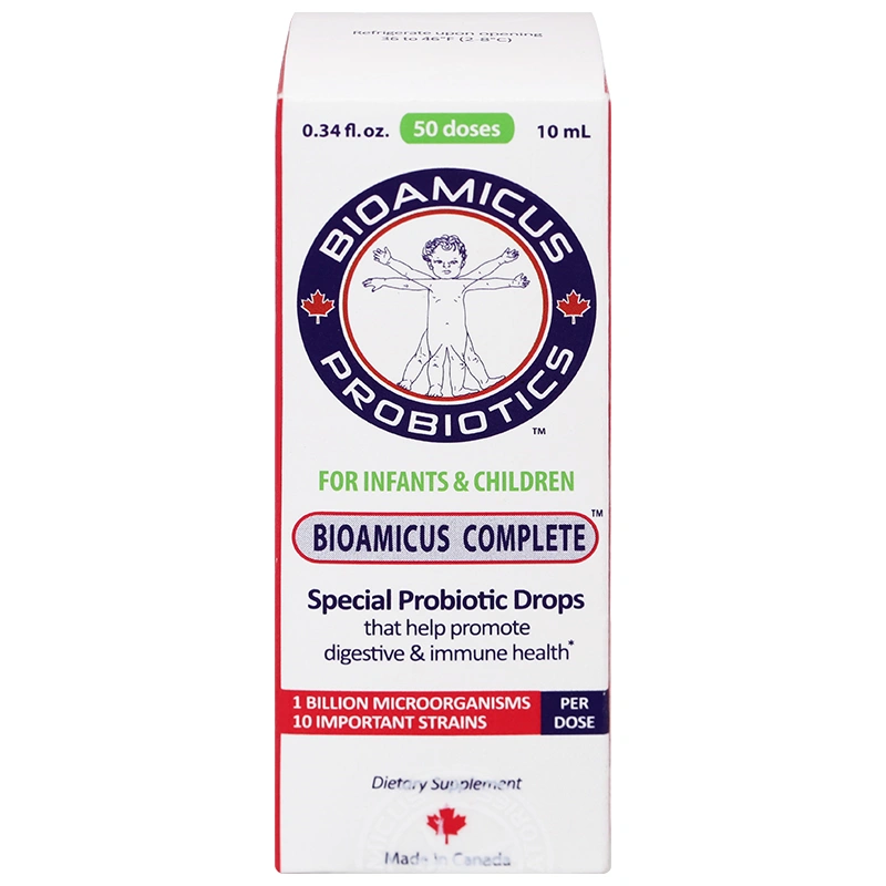 Men vi sinh BioAmicus Complete hỗ trợ cải thiện hệ vi sinh đường ruột, 10 ml dạng nhỏ giọt (từ 0 tháng) 2