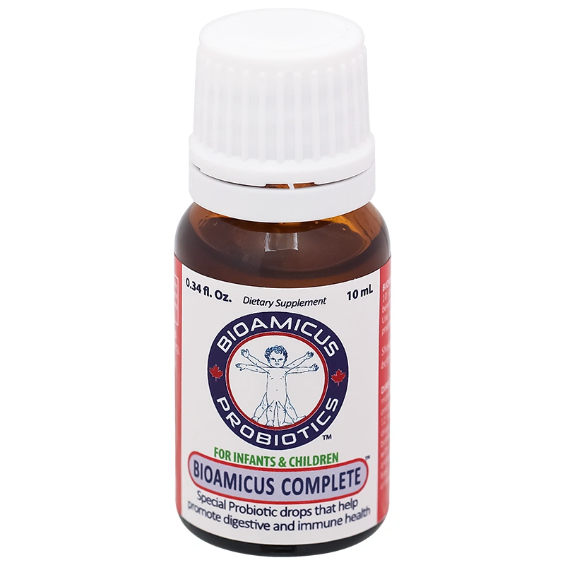 Men vi sinh BioAmicus Complete hỗ trợ cải thiện hệ vi sinh đường ruột, 10 ml dạng nhỏ giọt (từ 0 tháng) 6