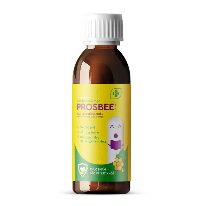 Siro mật ong Kentek Prosbee bổ phế, hỗ trợ giảm ho hương mật ong, 100 ml dạng uống (từ 2 tuổi) 3