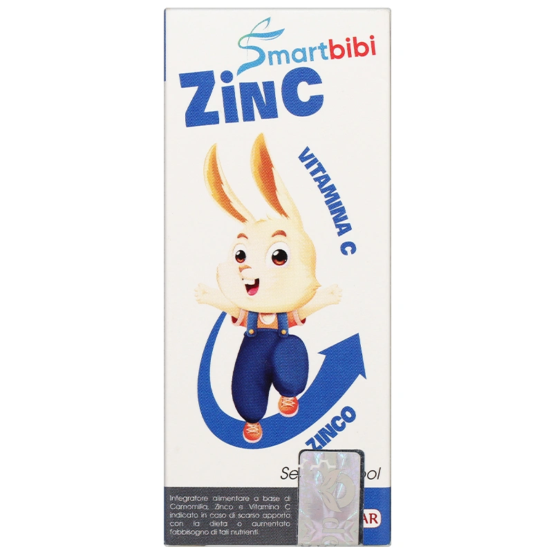 Siro Smartbibi ZinC bổ sung kẽm, vitamin C giúp tăng sức đề kháng hương cam, 30 ml dạng uống (từ 0 tháng) 3