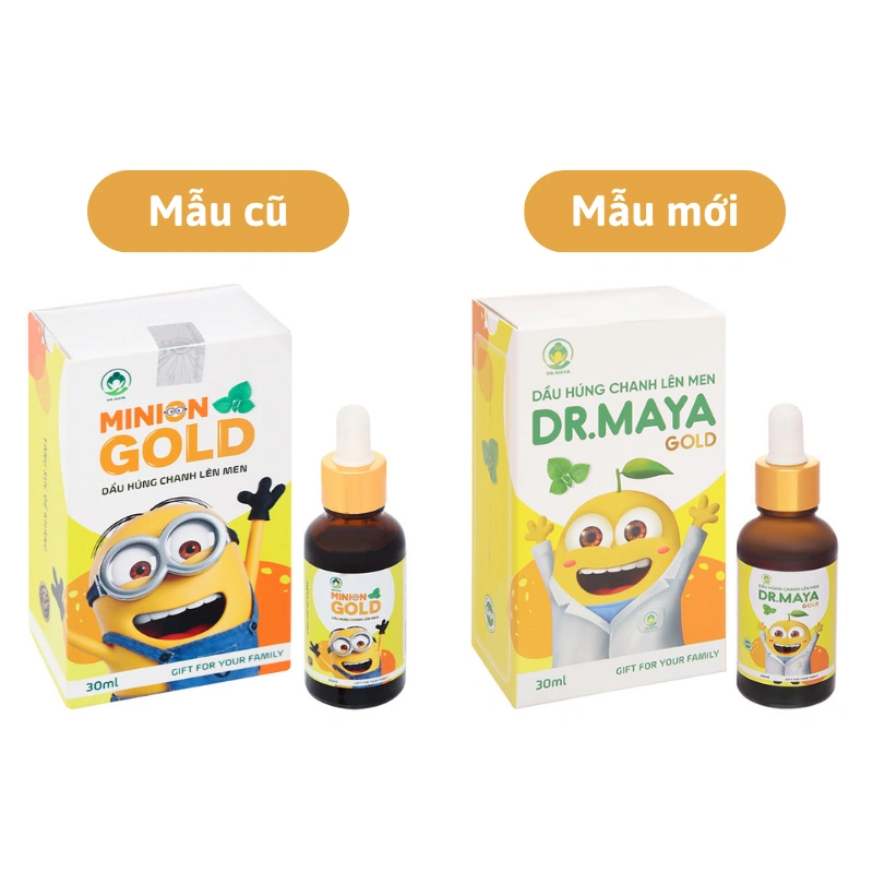 Dầu húng chanh lên men Dr.Maya Gold tăng sức đề kháng, 30 ml dạng nhỏ giọt (từ 0 tháng) 2