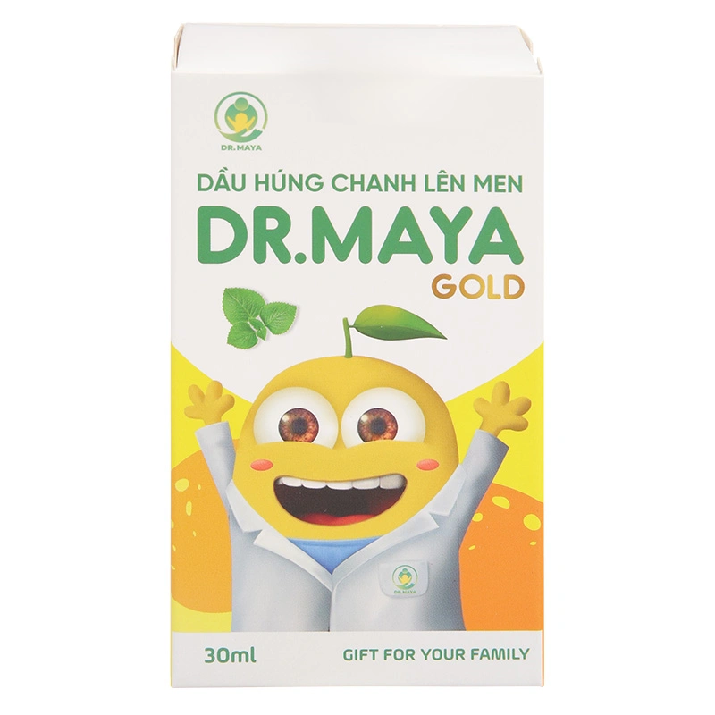 Dầu húng chanh lên men Dr.Maya Gold tăng sức đề kháng, 30 ml dạng nhỏ giọt (từ 0 tháng) 3