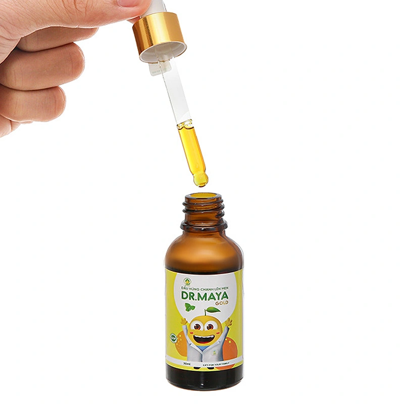 Dầu húng chanh lên men Dr.Maya Gold tăng sức đề kháng, 30 ml dạng nhỏ giọt (từ 0 tháng) 8