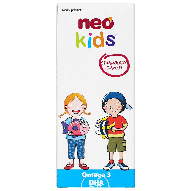 Neo Kids Omega 3 DHA tăng cường thị lực hương dâu, 150 ml dạng uống (từ 3 tháng) 3