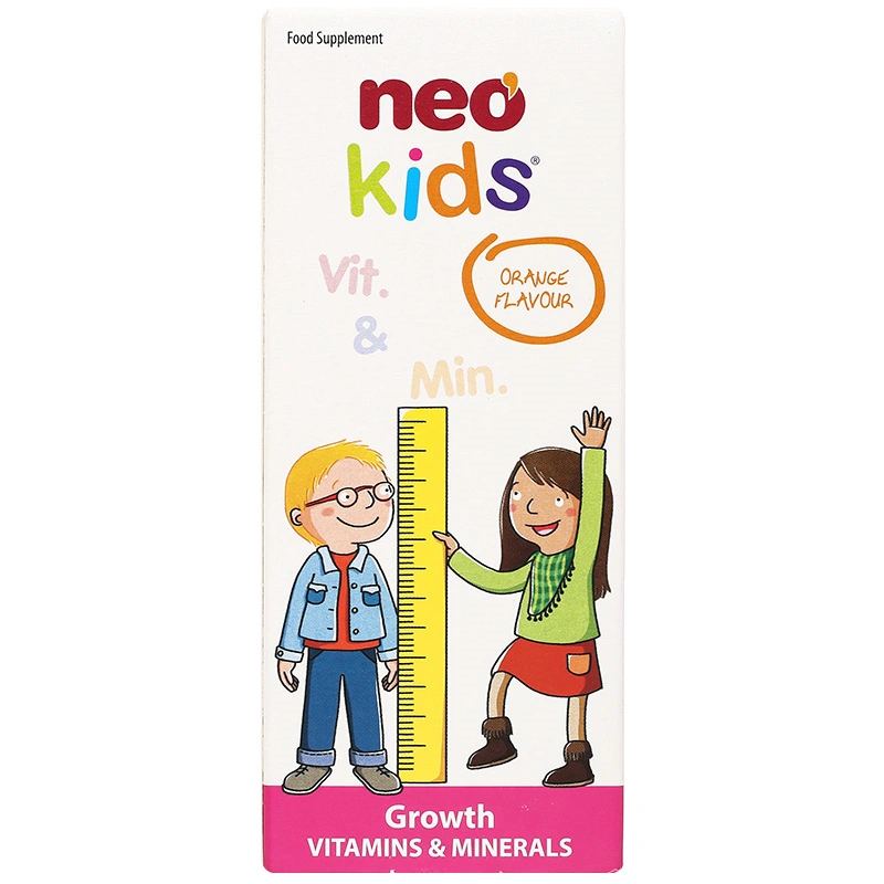 Siro Neo Kids Growth tăng cường sức khỏe hương cam, 150 ml dạng uống (từ 6 tháng) 3