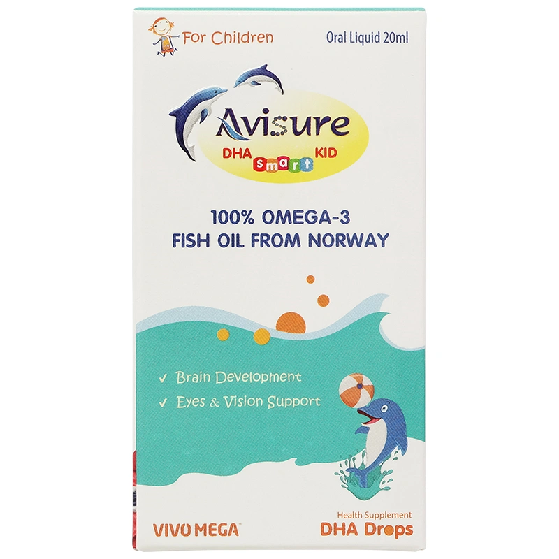 Avisure DHA Smart Kid phát triển não bộ, thị lực hương trái cây, 20 ml dạng nhỏ giọt (từ 0 tháng) 3