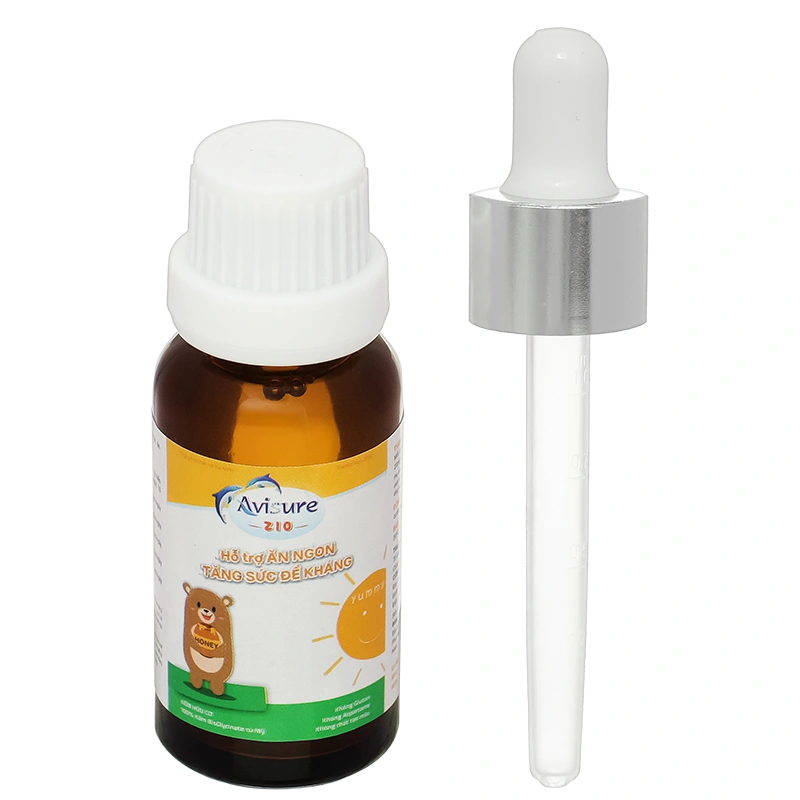 Siro Avisure Zio bổ sung kẽm hỗ trợ ăn ngon, tăng đề kháng hương cốm, 20 ml dạng nhỏ giọt (từ 6 tháng) 6