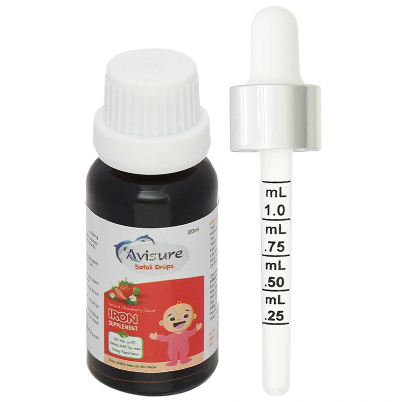 Siro Avisure Safoli bổ sung sắt hương dâu, 20 ml dạng nhỏ giọt (từ 0 tháng) 6