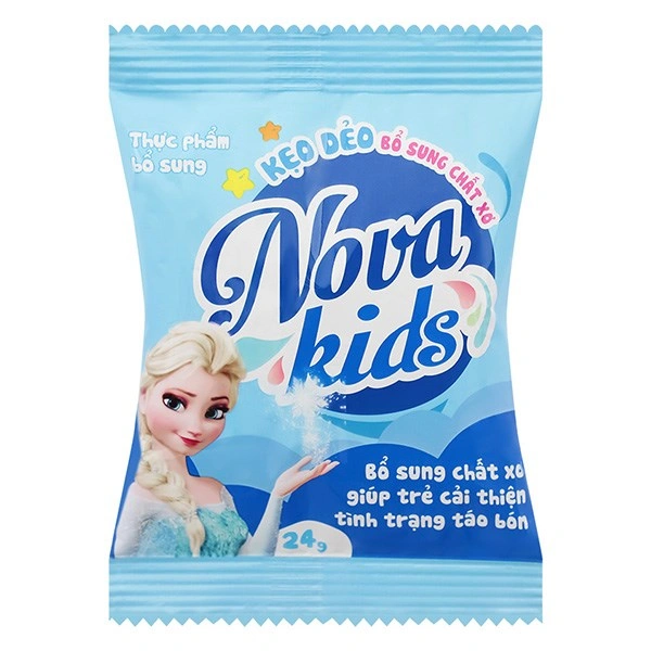 Kẹo dẻo Nova Kids bổ sung chất xơ 24g (từ 1 tuổi) - Giao bao bì ngẫu nhiên 1