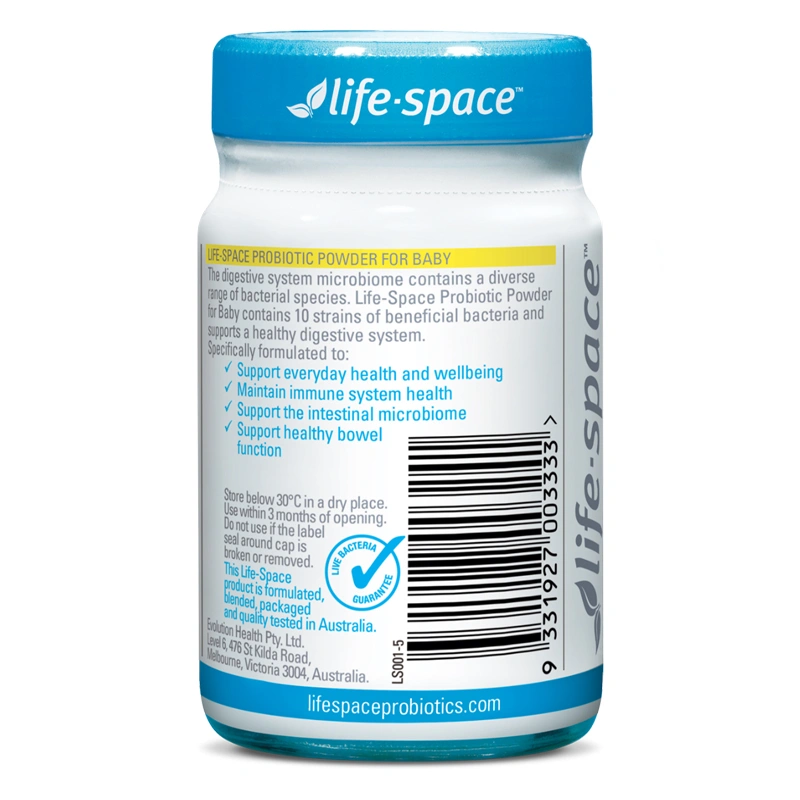 Men vi sinh Life Space Baby bổ sung lợi khuẩn đường ruột 60g (0 - 3 tuổi) 2