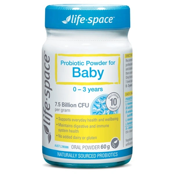 Men vi sinh Life Space Baby bổ sung lợi khuẩn đường ruột 60g (0 - 3 tuổi) 1