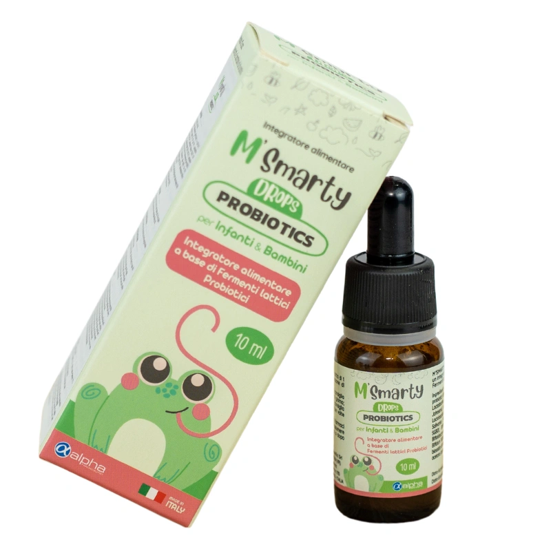 Men vi sinh M'Smarty Probiotics Drops hỗ trợ giảm triệu chứng rối loạn tiêu hóa 10 ml (từ 0 tháng) 2