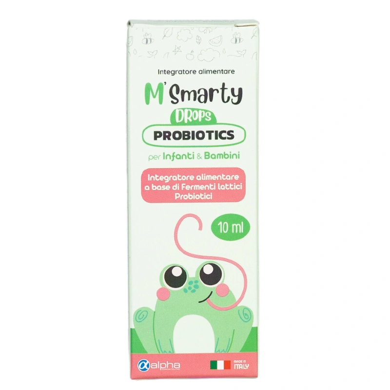 Men vi sinh M'Smarty Probiotics Drops hỗ trợ giảm triệu chứng rối loạn tiêu hóa 10 ml (từ 0 tháng) 3