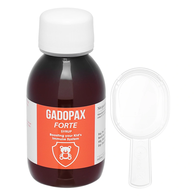 Siro Valens Gadopax Forte hỗ trợ tăng sức đề kháng hương táo, 100 ml dạng uống (từ 0 tháng) 6