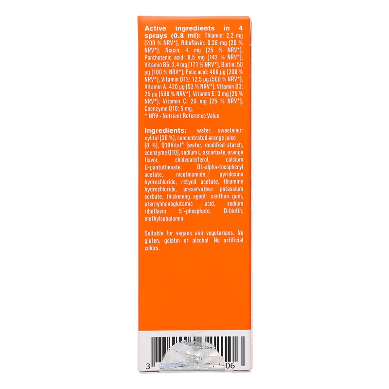 Valens Upgro Multivitamin hỗ trợ tăng sức đề kháng hương cam, 25 ml dạng xịt (từ 6 tháng) 3