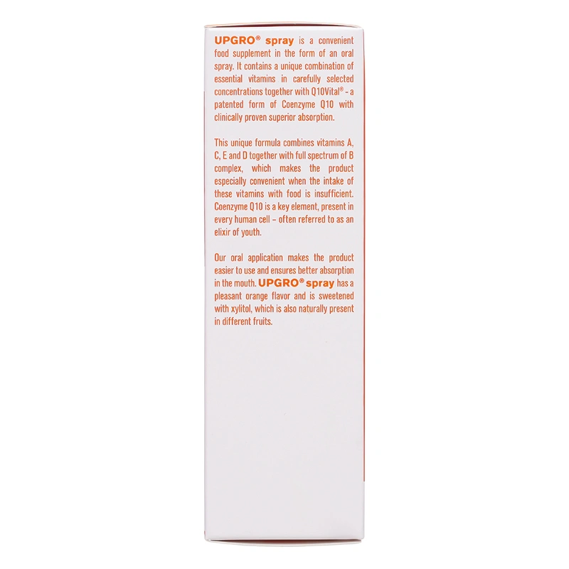 Valens Upgro Multivitamin hỗ trợ tăng sức đề kháng hương cam, 25 ml dạng xịt (từ 6 tháng) 4