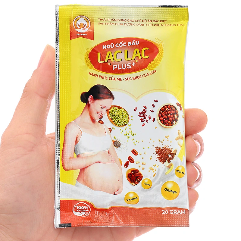 Ngũ cốc Dr.Maya Lạc Lạc Plus bổ sung dưỡng chất cho mẹ bầu, 30 gói dạng bột 8