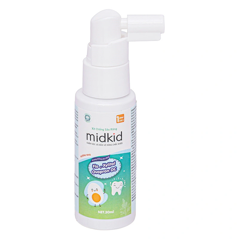 Midkid chống sâu răng hương nho, 30 ml dạng xịt (từ 1 tuổi) 6