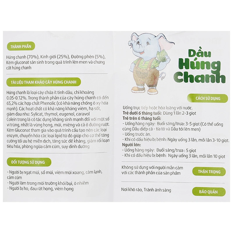 Dầu húng chanh kẽm Fankid tăng sức đề kháng, 30 ml dạng nhỏ giọt (từ 0 tháng) 13