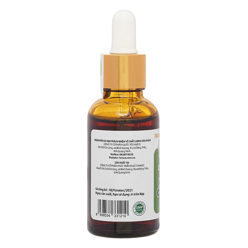 Dầu húng chanh kẽm Fankid tăng sức đề kháng, 30 ml dạng nhỏ giọt (từ 0 tháng) 8
