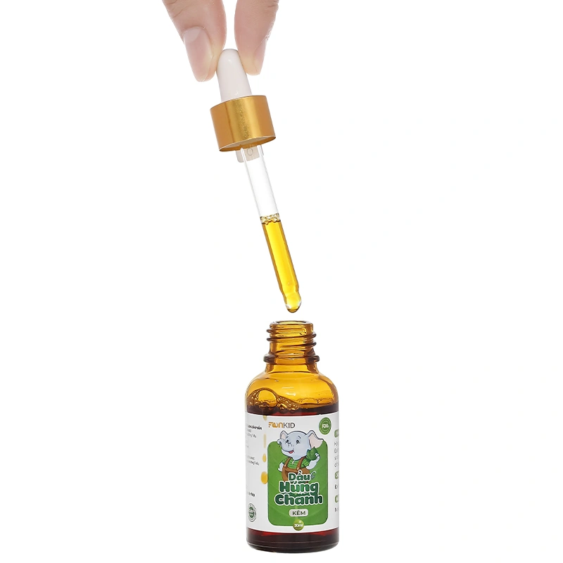 Dầu húng chanh kẽm Fankid tăng sức đề kháng, 30 ml dạng nhỏ giọt (từ 0 tháng) 9
