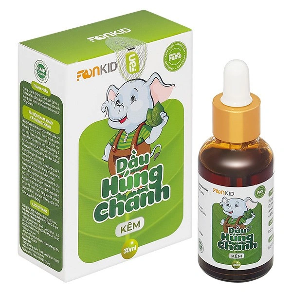 Dầu húng chanh kẽm Fankid tăng sức đề kháng, 30 ml dạng nhỏ giọt (từ 0 tháng) 1