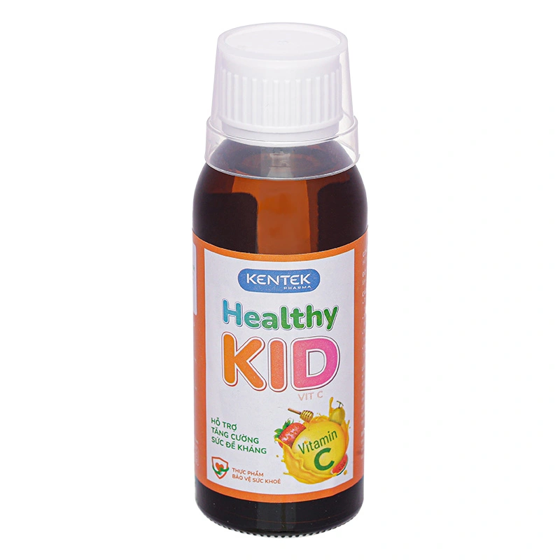 Siro Kentek Healthy Kid Vitamin C hỗ trợ tăng cường sức đề kháng hương dâu, mật ong, dưa lưới, 100 ml dạng uống (từ 1 tuổi) 6