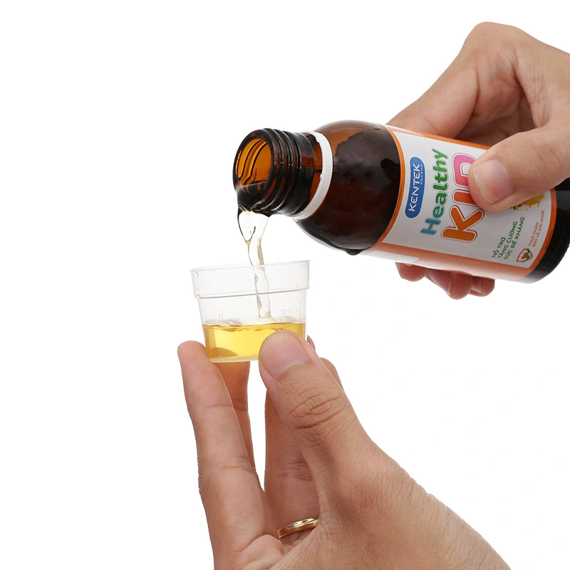 Siro Kentek Healthy Kid Vitamin C hỗ trợ tăng cường sức đề kháng hương dâu, mật ong, dưa lưới, 100 ml dạng uống (từ 1 tuổi) 7